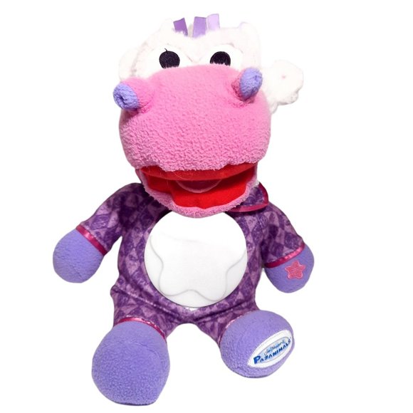 Jim Henson's Pajanimals Cowbella night time Plush Purple Cow Toy Music lullaby - Picture 1 of 8